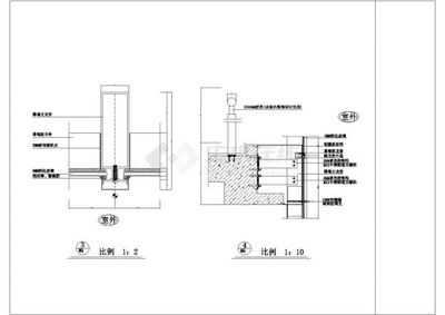 玻璃幕墙工程构造节点详图解析——以某工程项目为例